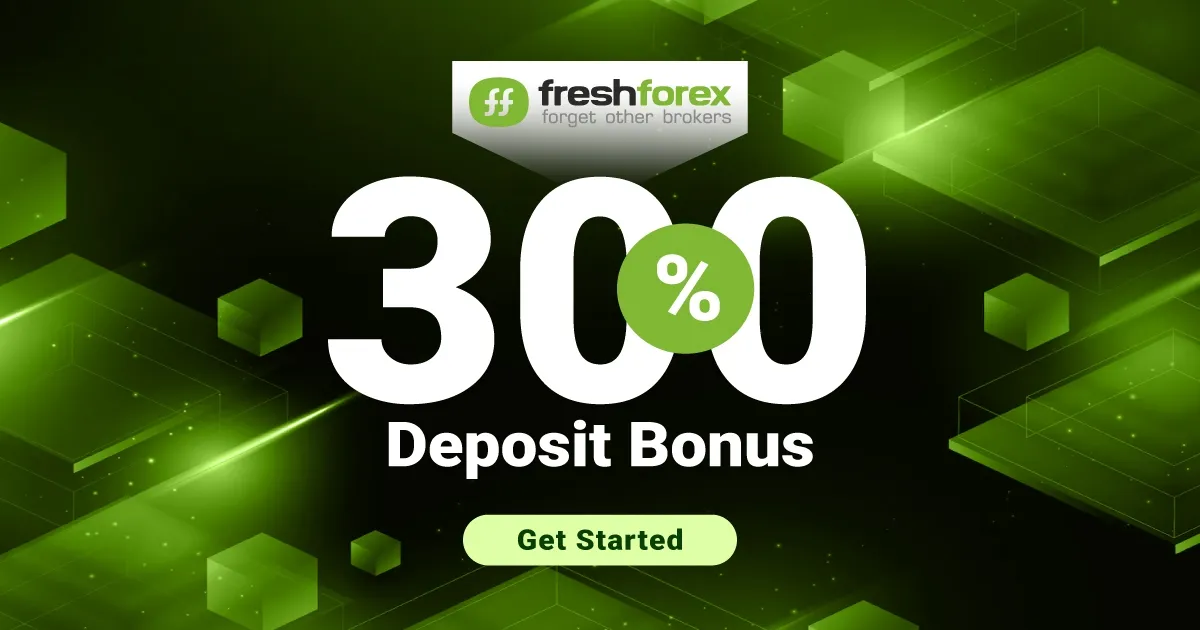 Forex 300% Deposit Bonus FreshForex