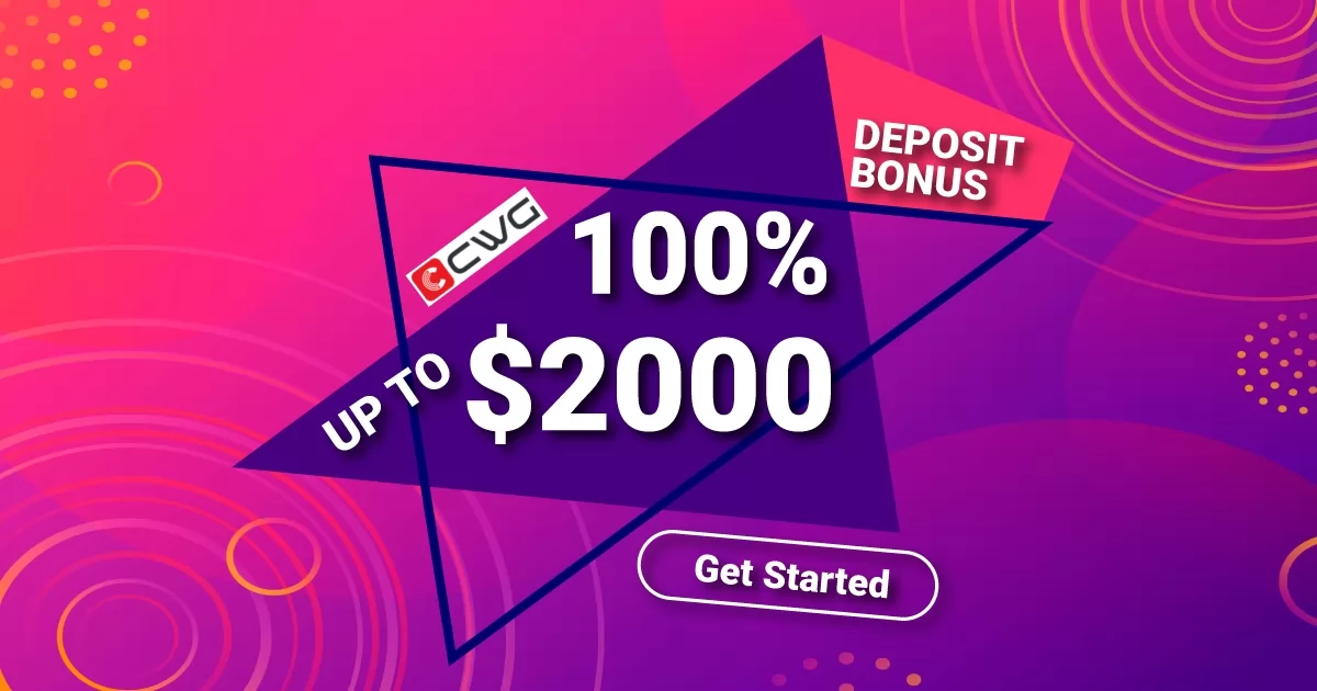 Grab 100% Forex Welcome Deposit Bonus On CWG Markets