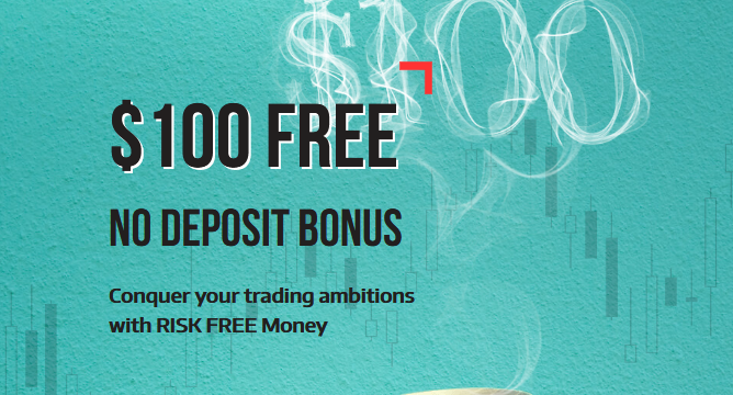 Sign up for $100 Free No Deposit Bonus offer